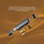 FINGERS USB HUB WITH CARD READER FLEXIPORT - Image 5
